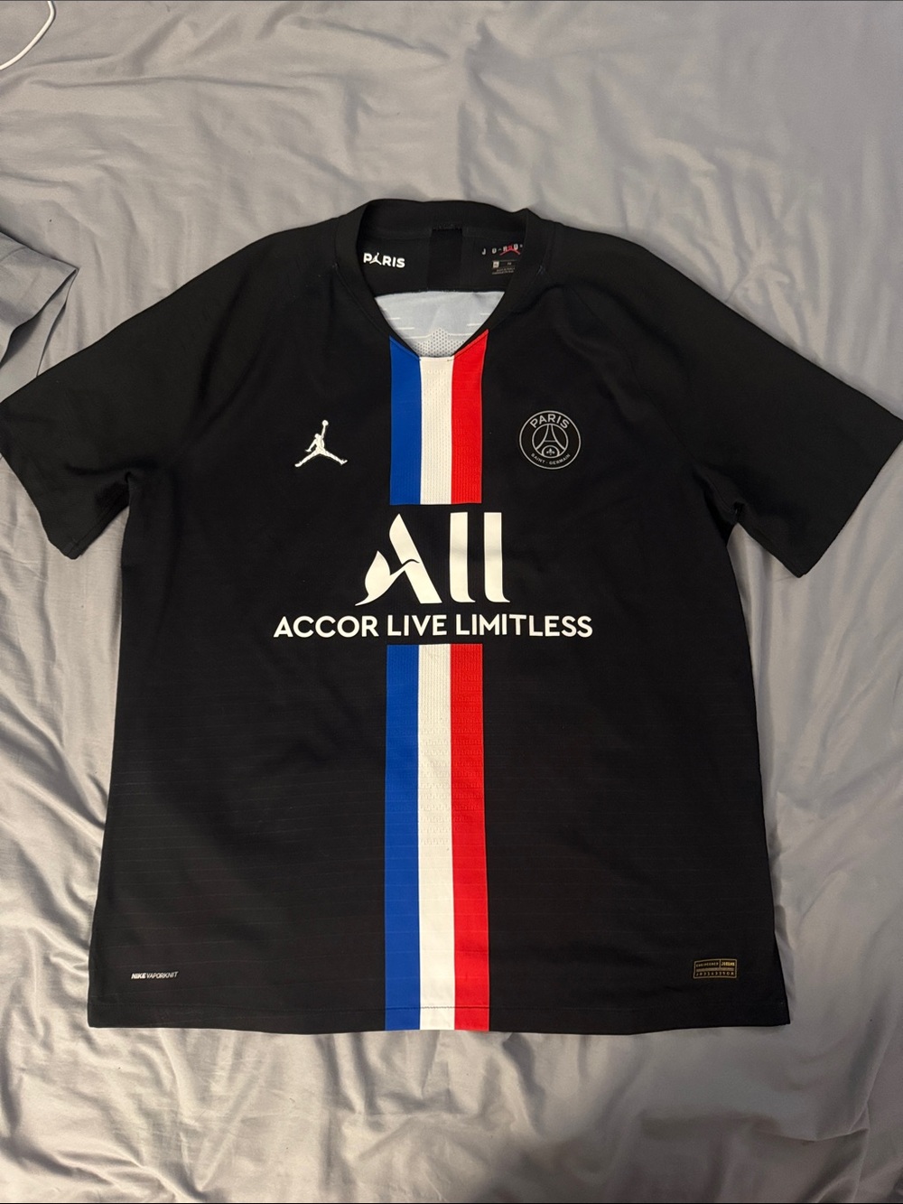 Authentic Jordan PSG Vaporknit Mbappe Jersey